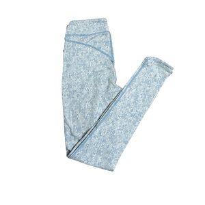 Gymshark Light Blue Patterned Leggings